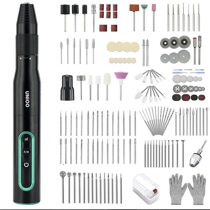 UNIOO Cordless Mini Rotary Tool Kit – 58-in-1 Engraving & Polishing Set