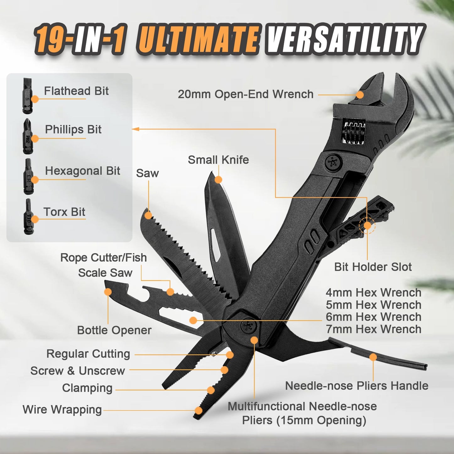 UNIOO 19-in-1 Multitool Wrench