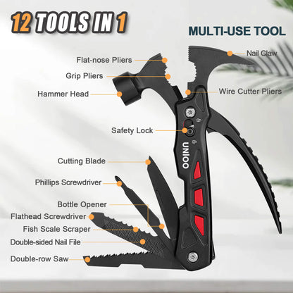 UNIO H1 Multi-Tool Hammer with Safety Lock