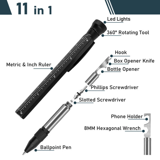 UNIOO 11-in-1 EDC Multi-Tool Pen