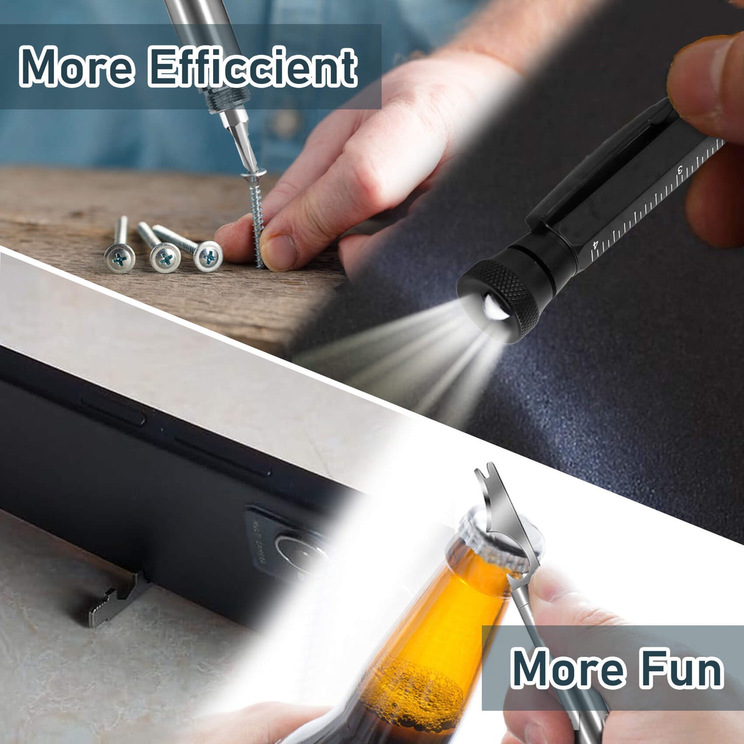 UNIOO 11-in-1 EDC Multi-Tool Pen